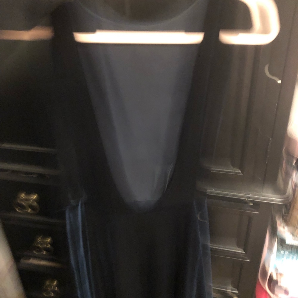 Large velvet American Apparel mini dress